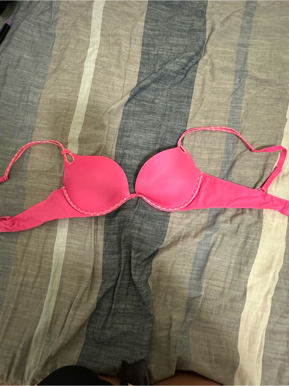 Victoria's Secret Neon Pink Push-Up Bra